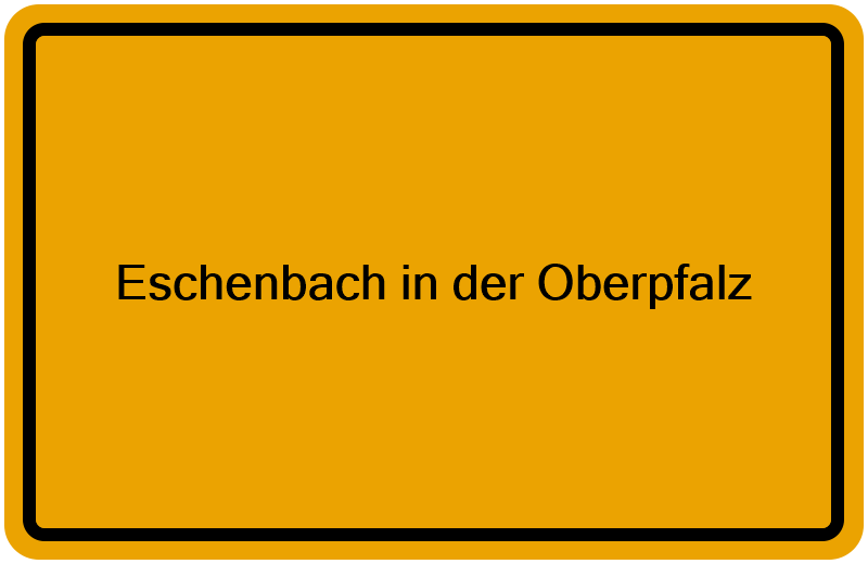 Handelsregisterauszug Eschenbach in der Oberpfalz